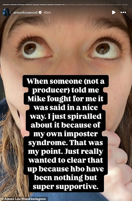 In response to being mocked on the show, the Sex Education star took to her Instagram Story to slam SNL and address rumours about HBO
