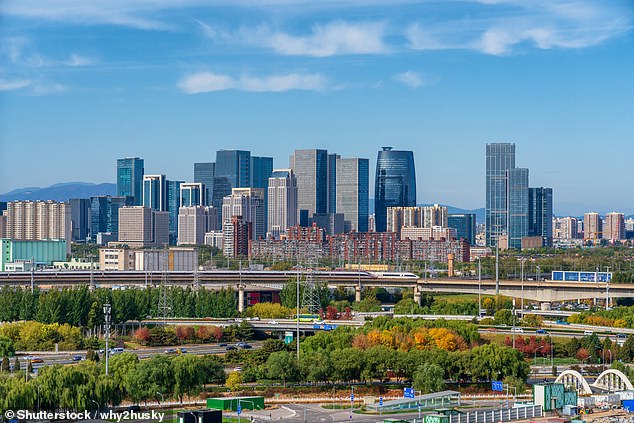 Travellers will ride first class on iconic rail routes, including European sleeper trains through the Swiss and Austrian Alps and China's high-speed rail to Xian (pictured: Beijing)