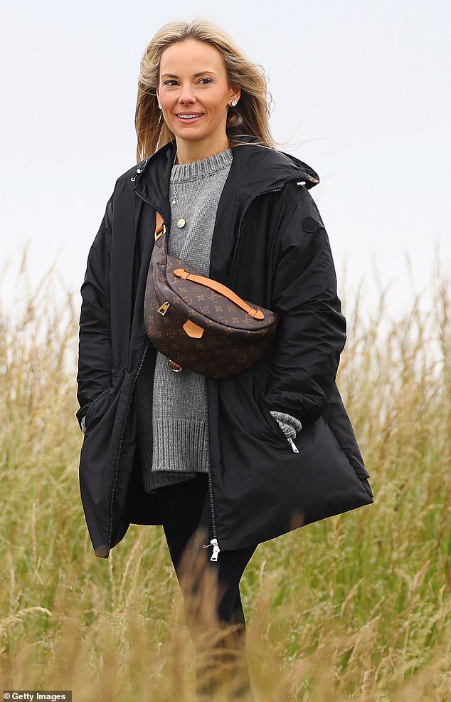 Erica walks on the course during day one of the Genesis Scottish Open at The Renaissance Club on July 11, 2024 in North Berwick, Scotland