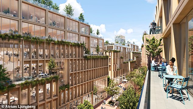 Stockholm Wood City will be built in Sickla, a suburb located just south of the Swedish capital