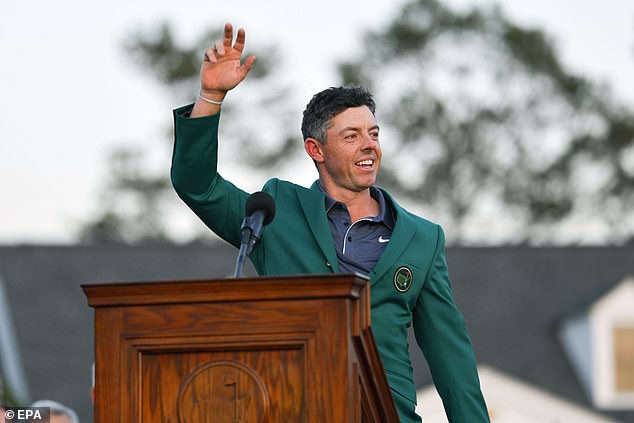Nantz was calling Rory McIlroy's heartrending finish to finally win his first Green Jacket