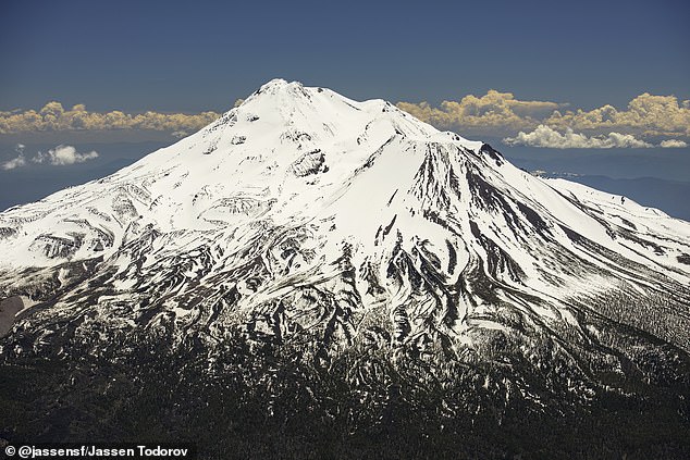 Photographer Jassen Todorov captured a potentially active volcano, Mount Shasta, which is a sacred peak in Native American lore