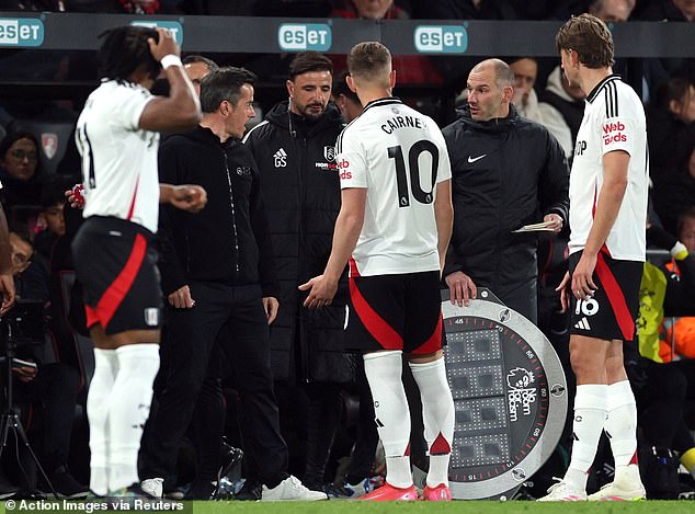 Silva protested to the officials but his appeals fell on deaf ears owing to Premier League rules