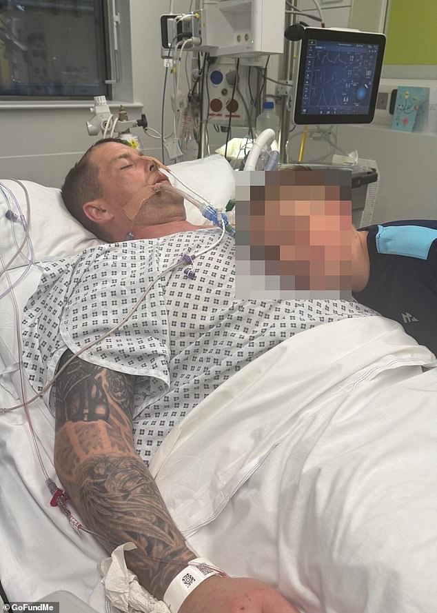 The family have launched a fundraiser to help cover the cost of private rehabilitation while they wait for an NHS bed to become available