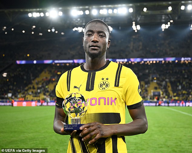 Serhou Guirassy became the highest-scoring African player in a single Champions League campaign as he netted a hat-trick for Borussia Dortmund against Barcelona on Tuesday night