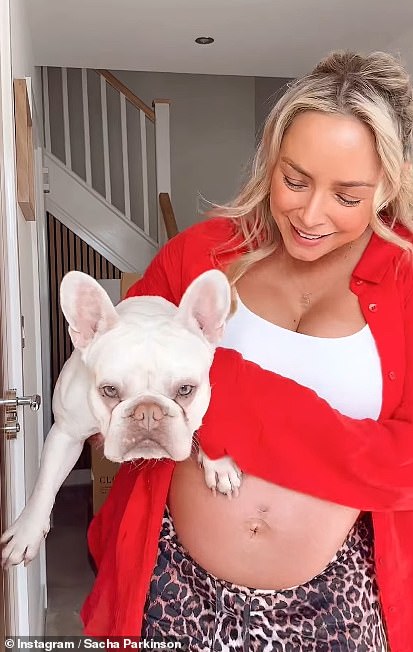 The actress , took to Instagram to reveal she'd welcomed a baby girl named Sadie last week