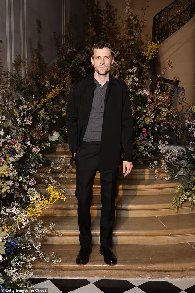 George, 37, is the drummer of band These New Puritans. The pair dated for five years before they wed in 2017 on the outskirts of the exclusive mountain-top town of Deia