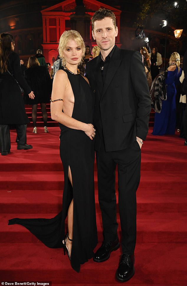 Free-spirited Pixie, 34, met her husband George Barnett through their connections in the world of music and fashion (pictured in 2024)