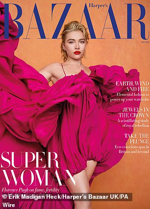 The cover of Harper's Bazaar