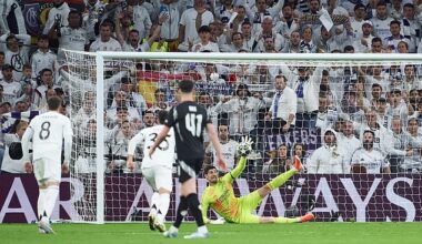 Bukayo Saka was denied the chance to put Arsenal 4-0 up on aggregate against Real Madrid