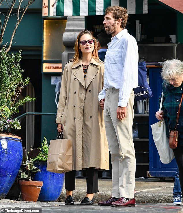 Dianna was last publicly linked to Belgian painter Harold Ancart , whom she reportedly began dating in 2022; (seen in 2022)