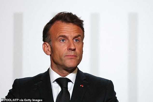 French president Emmanuel Macron dropped demands for a post-Brexit defence and security deal to be linked to fishing rights