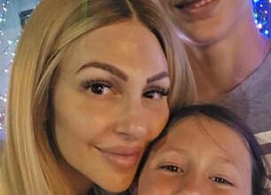 Perth mother Rosie Madaschi, 39, hit back after she felt judged for taking her daughter Lily, 9, to have her makeup done at a cosmetics counter.