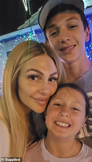 Perth mother Rosie Madaschi, 39, hit back after she felt judged for taking her daughter Lily, 9, to have her makeup done at a cosmetics counter.