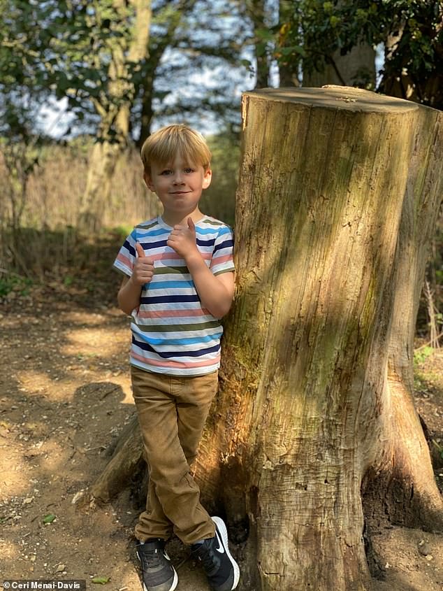 Hugh was a kind, courageous and fiercely independent boy who loved playing outside