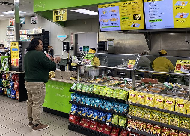 BREAKFAST: For breakfast, people tend to head to fast food chain Stripes for their meal, normally a taco that is about 540 calories