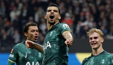 Eintracht Frankfurt vs Tottenham - Europa League: Live score, team news and updates as Spurs lead in Germany... with Chelsea also heading for Conference League semis