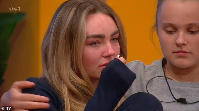 Celebrity Big Brother viewers have accused Ella Rae Wise of using a cunning tactic to win over fans (Ella left, JoJo Siwa right)
