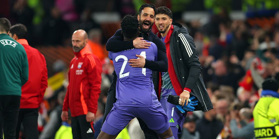 Manchester United vs Lyon - Europa League RECAP: Relive the action as Ruben Amorim's men score THREE late goals in extra-time to produce remarkable comeback and reach semi-finals