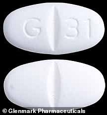Pictured: Glenmark's Gabapentin tablets 600 mg