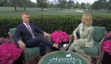 ESPN star Marty Smith hit back at his critics Thursday after he stirred controversy at Augusta