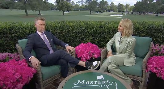 ESPN star Marty Smith hit back at his critics Thursday after he stirred controversy at Augusta