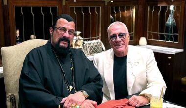 Once mortal enemies Steven Seagal and Jean-Claude Van Damme revealed they buried the hatchet after posting a photo together at Seagal's birthday dinner last week
