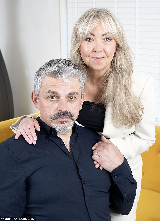 Shattered lives: parents of Saffie, Andrew and Lisa Roussos pictured today
