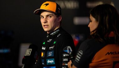 Piastri finished second behind teammate Lando Norris in the first practice session in Saudi Arabia