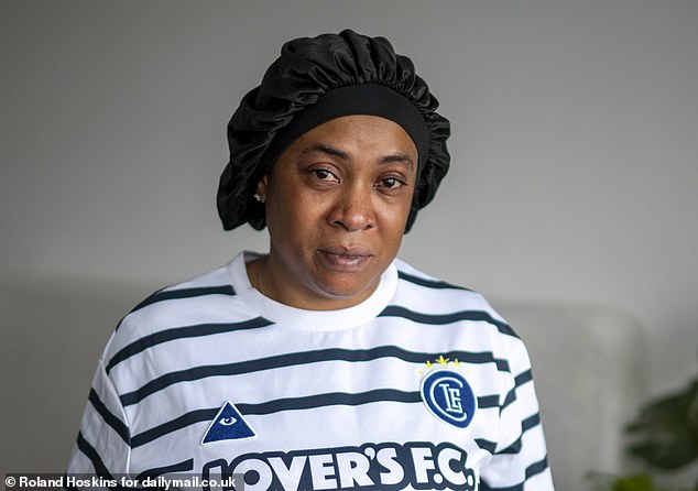 Asked what she would tell him if he could hear her, Stacey replied in tears: 'I would tell him I love him and I would ask him not to leave'