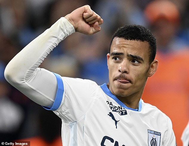 Helped by Greenwood's two goals, Marseille went on to thrash Montpellier 5-1 on Saturday