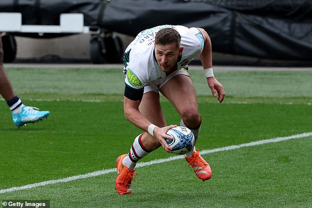 Freddie Steward scored Leicester's crucial fourth try as they took home five points
