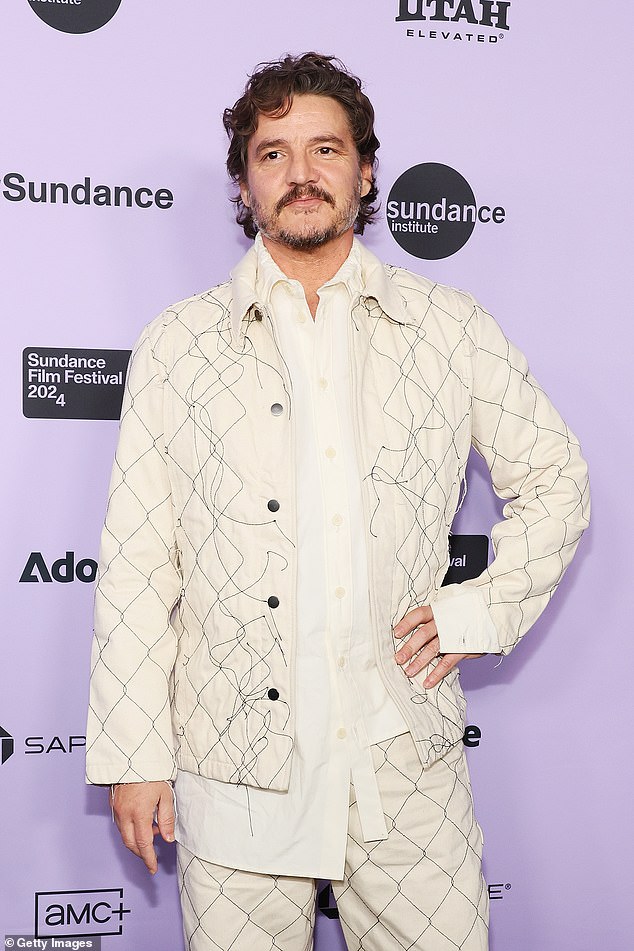 Pascal attends the Freaky Tales premiere during the 2024 Sundance Film Festival at Eccles Center Theatre in January