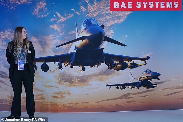 UK defence exports are worth more than eight times the value of fish sales, at some £14.5billion in 2023.