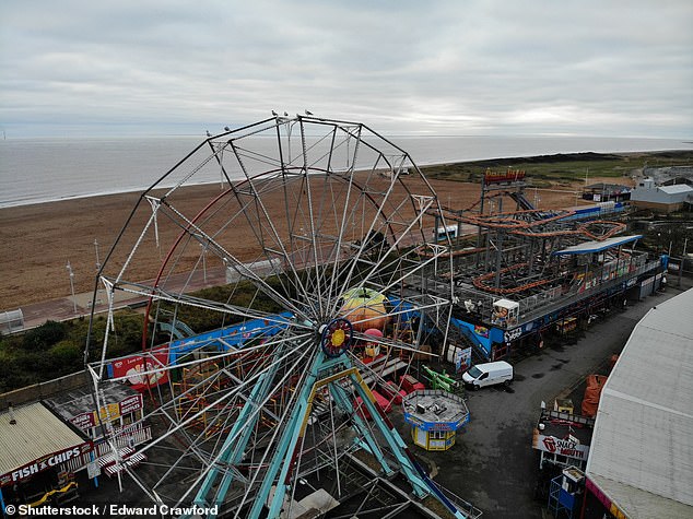 Skegness, which has been described as a 'vulgar hellhole' with a 'brown sea,' ranked bottom in Which? Magazine's 2023 poll of seaside resorts in Britain