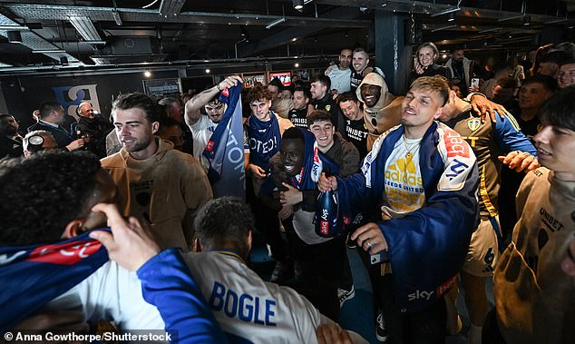 Burnley's win over Sheffield United, which confirmed the news, triggered ecstatic scenes