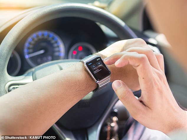 We have asked the Department for Transport to give a definitive answer regarding the legalities of using a smartwatch while driving