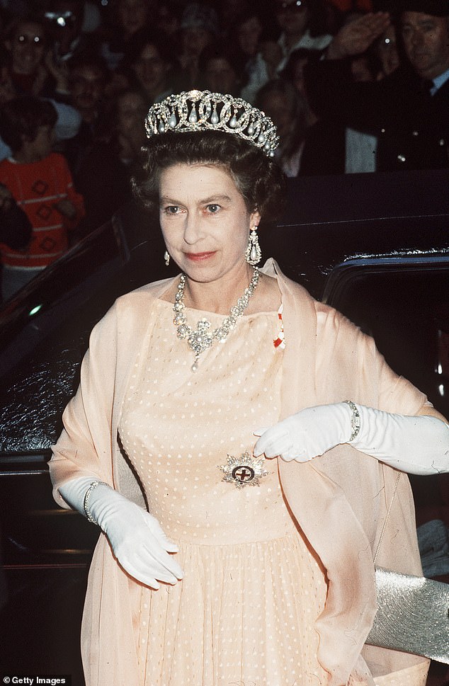 Queen Elizabeth II in the 1970s. The monarch had to put up with her fair share of bizarre state visits during the decade