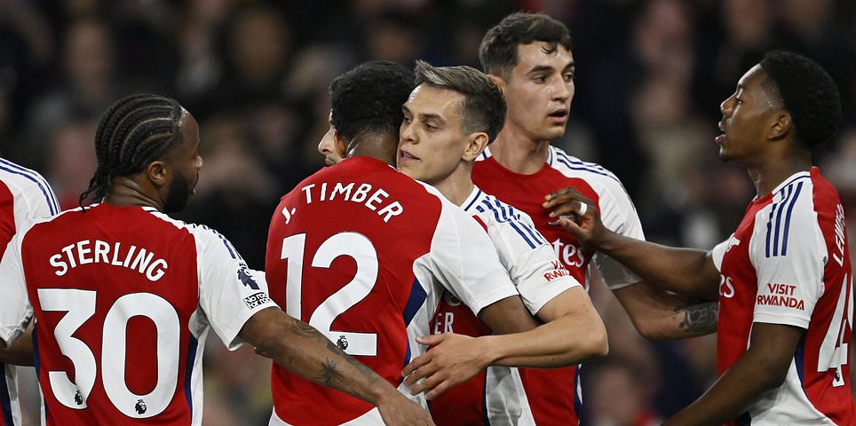 Arsenal vs Crystal Palace - Premier League: Live score, team news and updates as Gunners hold narrow lead as they look to prevent Liverpool winning the title TONIGHT