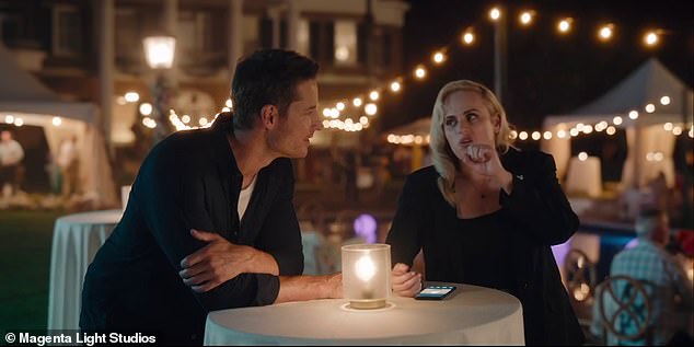 Justin Hartley, who was formerly married to Selling Sunset star Chrishell Stause, is also in the movie