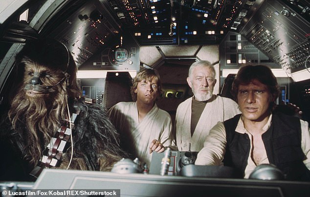 Science fiction films like Star Wars (pictured) often imagine how travellers might leap from star to star in just seconds. Now, scientists say this really could be possible using wormholes