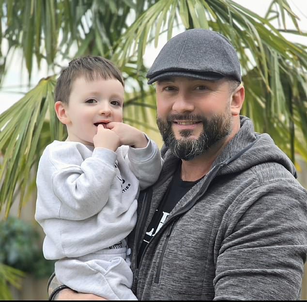 The self-employed car dealer has since launched a GoFundMe page to pay for a groundbreaking spinal implant and stem cell treatment abroad unavailable on the NHS