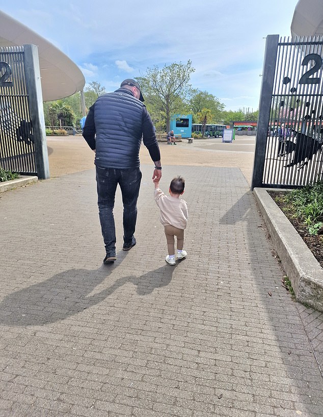 'I want Harley to remember me playing with him, teaching him, holding his hand and chasing him in the park. Not just as his disabled dad,' he added