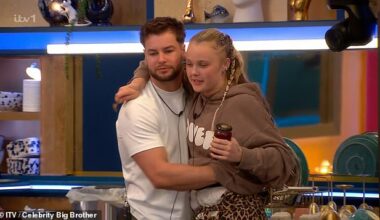 Celebrity Big Brother star Chris Hughes emotionally compared JoJo Siwa to his ex Jesy Nelson as he reflected on their close friendship.