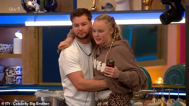 Celebrity Big Brother star Chris Hughes emotionally compared JoJo Siwa to his ex Jesy Nelson as he reflected on their close friendship.