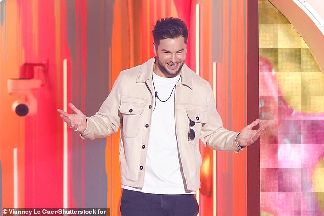 The Love Island star, 32, was the first star to be evicted from the house during the final and hosts AJ Odudu and Will Best wasted no time on grilling him on his bond with the singer, 21