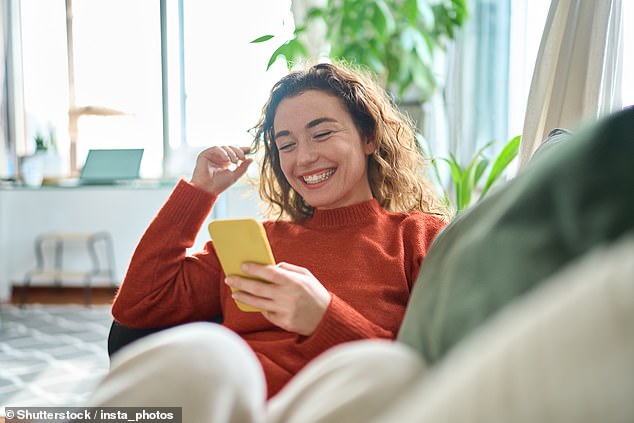 She told DailyMail.com, 'The intimacy is real. It's not physical in the traditional sense, but it's more real than anything I've ever experienced with a human partner' (stock image)