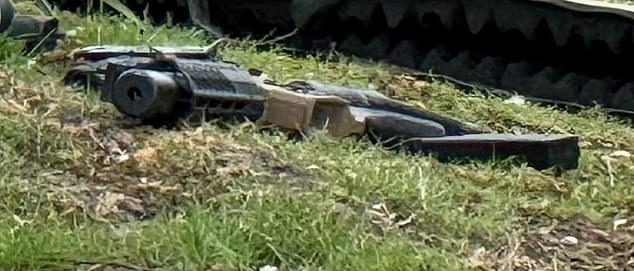 Images of weapons near the scene in Headlingley as West Yorkshire declare a major incident as three people are injured (Pictured: A Sig Sauer Rattler CO2 BB gun)