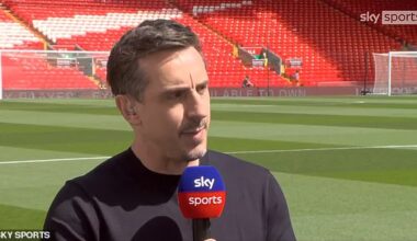 Gary Neville believes Man United can no longer claim to be England's most successful club
