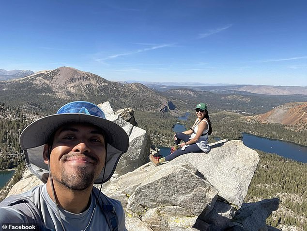 Becerra (pictured with Mariela) was just a few days away from his 27th birthday when he died